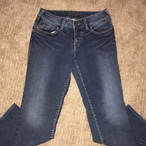 Silver Capri jeans